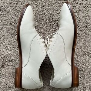 Cole Haan Grandseries Classic White Leather Oxfords Women’s size 8